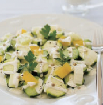 【おすすめレシピ】フレッシュ夏野菜のヨーグルトペッパーソース